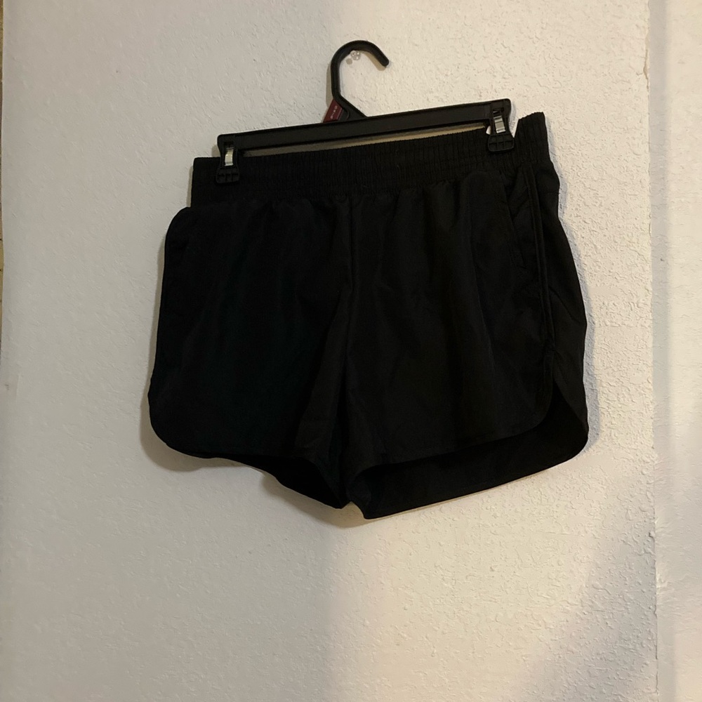 No Boundaries Black Athletic Shorts